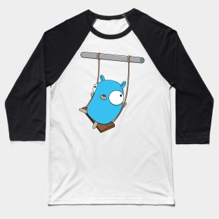 Gopher on a swing Baseball T-Shirt